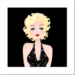 Marilyn Monroe Posters and Art